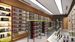 Design, manufacture and installation of the shop: K Accessories shop